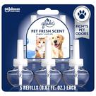 O purificador de ar Glade Plugins reabastece o aroma fresco para animais de estimação, 20 ml x5