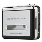 O reprodutor de cassetes remostra fita portátil para MP3 USB para PC e Mac