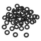 O-Rings de borracha nitrílica Othmro 30 unidades 7 mm OD 4 mm ID 1,5 mm de largura