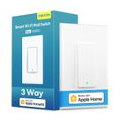 O Smart Switch meross de 3 vias suporta o Apple HomeKit, 1 pacote