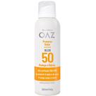 Oaz protetor solar aerossol fps50 com 200ml/140g