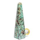 Obelisco Amazonita Paraiba Natural 10 a 12 cm 100 a 200g - B