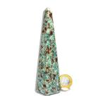 Obelisco Amazonita Paraiba Natural 12 a 14 cm 200 a 300g - B