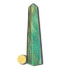 Obelisco Aventurina Verde Natural 10 a 12 cm 100 a 200g - B