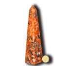 Obelisco Calcita Laranja Natural 22 a 24 cm 500 a 700 g - Tipo B