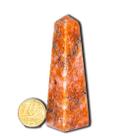 Obelisco Calcita Laranja Natural 6 a 8 cm 25 a 50 g - Tipo B Obelisco Calcita Laranja Natural 6 a 8 cm 25 a 50 g - Tipo B