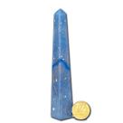 Obelisco Quartzo Azul Natural 12 a 14 cm 200 a 300 g - Tipo B
