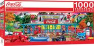 Obras-primas do quebra-cabeça Coca-Cola Stop N Sip 1000 peças Obras-primas do quebra-cabeça Coca-Cola Stop N Sip 1000 peças