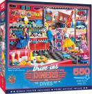 Obras-primas do quebra-cabeça Good Times Diner 550 peças Obras-primas do quebra-cabeça Good Times Diner 550 peças