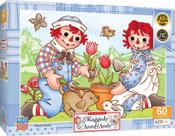 Obras-primas do quebra-cabeça Raggedy Ann e Andy 60 peças