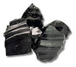 Obsidiana Vidro De Dragão Pedra Bruta 200 Gr
