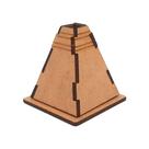 Obstáculo Cone para Pista Skate de Dedo Fingerboard Radical Kit 3un Mdf Madeira