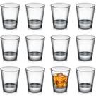 OBTANIM Conjunto de 12 Copos de Dose de 45 ml, Copos Transparentes com Base Pesada para Bar, Restaurantes e Casa OBTANIM Conjunto de 12 Copos de Dose de 45 ml, Copos Transparentes com Base Pesada para Bar, Restaurantes e Casa