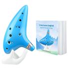 Ocarina Ohuhu Zelda Alto C de 12 Furos com Livro de Canções