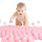 Ocean Ball TRENDBOX 100 rosa para bebês, crianças e crianças