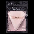 Oceane esponja para acabamento rosa - powder puff