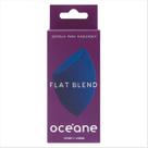 Oceane Flat Blend Esponja Maquiagem Azul