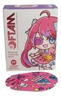 Oclusor Protetor Tampão Ocular Infantil Oftam Rosa Com 20