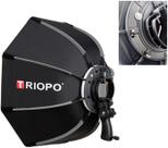 Octógono Softbox Triopo de 65 cm para Speedlight Flash S-Bracket
