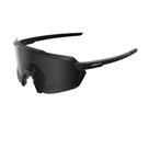 Oculos 100% korbin - preto fosco brilho - espelho