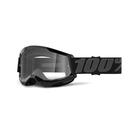 Óculos 100% Strata 2 de motocross e mountain bike pretos