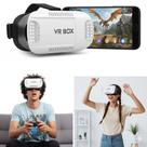 Óculos 3D Realidade Virtual Vr Box com Controle Bluetooth Compatível com Smartphones Acompanha Movimentos da Cabeça Imersão 360 Simulação Interação