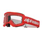 Óculos alpinestars vision 3 wordmark vermelho