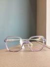 Óculos armação infantil modelo acetato quadrado Lilica Ripilica 221 na cor azul e rosa degrade Óculos armação infantil modelo acetato quadrado Lilica Ripilica 221 na cor azul e rosa degrade