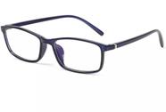 Óculos Azul Marinho Anti Luz Azul Blue Ray Uv UltraLeve