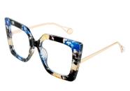Óculos bloqueadores de luz azul FEISEDY Oversized Square B2639