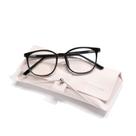 Óculos bloqueadores de luz azul FONHCOO Fashion Round TR90 Frame Óculos transparentes de computador anti-UV para mulheres e homens (pretos)
