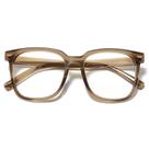 Óculos bloqueadores de luz azul PANNER Oversized Square Brown