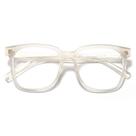 Óculos bloqueadores de luz azul PANNER Oversized Square Cream