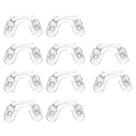Óculos Bridge Pads Healifty em forma de U, 5 pares Óculos Bridge Pads Healifty em forma de U, 5 pares