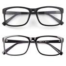 Óculos CGID CN12 Retrô Retangular com Lentes Transparentes UV400