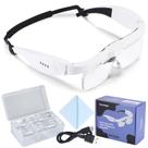 Óculos de aumento YOCTOSUN Head Magnifier com 3 luzes LED