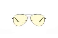 Óculos de bloqueio de luz azul Gunnar Maverick Gunmetal Amber