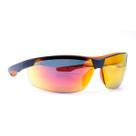 Oculos De Ciclismo Bike Beach Tennis Volei Praia Modelo Neon Esporte Mtb Laranja Proteção Uv
