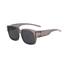 Óculos De Ciclismo Polarizados Com Design Envolvente, Compatíveis Com Outros Óculos, Lentes