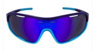 Oculos de Ciclista Azul e Roxo