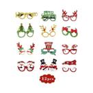 Óculos De Festa De Natal, Decorações Divertidas Para Feriados, Acessórios Para Festas Óculos De Festa De Natal, Decorações Divertidas Para Feriados, Acessórios Para Festas
