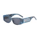 Óculos de festa Marble Bride Retro para mulheres