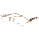 Óculos de Grau Ana Hickmann Duo Fashion AH1181 04D Dourado - Meio Aro