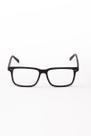 Óculos de grau armação acetato masculino preto fosco modelo quadrado Lucca Óculos de grau armação acetato masculino preto fosco modelo quadrado Lucca