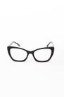 Óculos de Grau Feminino Preto com detalhes marmorizados modelo cat eye em acetato de alta qualidade Óculos de Grau Feminino Preto com detalhes marmorizados modelo cat eye em acetato de alta qualidade