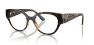 Óculos de Grau Feminino Vogue VO5482 W656 Redondo Dark Havana 52 18 Armação em Acetato Original