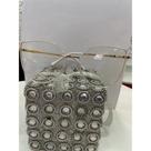 Óculos de grau Metal LQ 95767 branco