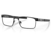 Óculos de Grau Oakley Metal Plate Titânio Satin Black