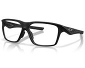 Óculos De Grau Oakley Versafuse SQ Satin Black Extra Temple OX8201 01-56
