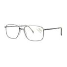 Óculos de Grau Original Stepper em Titânio Grafite e Marrom Masculino SI-40090